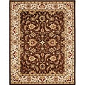 Alliyah Handmade Brown 100 Percent New Zealand Wool Rug (8' x 10')