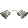 White Ceiling Fan 4-light Kit