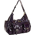Amy Michelle Sweet Pea Plum Diaper Bag