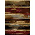 Flora Red Area Rug (5'3 x 7'3)