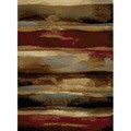 Flora Red Area Rug (7'10 x 10'3)