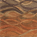 Alliyah Handmade Multi Abstract New Zealand Blend Wool Rug (10' x 10')