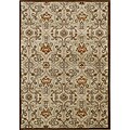 Sabrina 100% Hand Made Brown Sugar New Zealand Wool Rug (5' x 8')