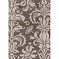 Hand Made Sabrina Grey Wool Rug (10' x 12')