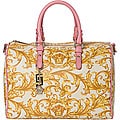 Versace Logo Printed Satchel