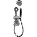 LessCare 2-in-1 Chrome Finish Showerhead Shower System