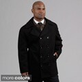 London Fog Men's Wool Blend Peacoat