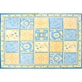 Persian Tile Wool Rug (5' X 8')