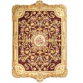 Rachelle Brown Wool Rug (5' x 8')