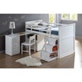 Wyatt White Finish Twin Loft Bed