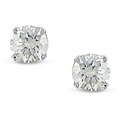 Miadora 14k Gold Men's 1/2ct TDW Diamond Stud Earrings (J-K, I2-I3)