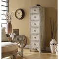 Mixed Taupe Reclaimed Wood 6-drawer Accent Chest