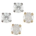 14k Gold 1/5ct TDW Round-cut Diamond Stud Earrings