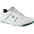 Wilson Mens Pro Staff Classic II White/Green/Gray Tennis Shoes