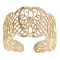 10k Yellow Gold Monte Crista Collection Filigree Adjustable Cigar Band Ring