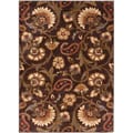 Elegance Collection Brown Area Rug (7'6' x 9'10)