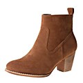 Refresh by Beston Women's 'SALLY-01' Chunky Heel Ankle Booties