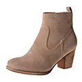 Refresh by Beston Women's 'SALLY-01' Chunky Heel Ankle Booties