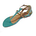 I-Comfort Women's Two-tone Teal Gladiator Sandals