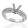 14kt White Gold 0.50ct TDW Diamond Engagment Ring