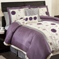 Lush Decor Purple/Gray Juliana 6-piece Comforter Set