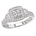 14k White Gold 5/8ct TDW Diamond Engagement Ring (G/H, SI1-SI2)