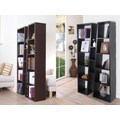 Enitial Lab Black Ten-shelf Bookcase