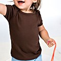 Infant Baby Rib Short Sleeve Lap T