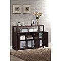 Hill Espresso Finish Cabinet with 3 Doors