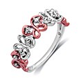 Jessica Simpson 10K Rose and White Gold Diamond Accent Two Tone Butterfly Ring