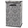 Tango Zebra Collapsible Hamper