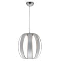 Access 'Helix' Aluminum Finish Opal Glass Pendant