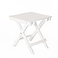 White Foldable Side Table