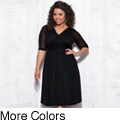 Kiyonna Women's Plus 'Avery' Mesh Dress