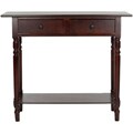Safavieh Cape Cod Dark Cherry 2-drawer Console Table