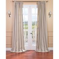 Veranda Khaki Stripe Linen Blend Curtain Panel