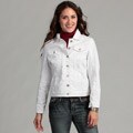 Women's Live a Little Elastic Back Denim Jacket