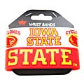 Iowa State Cyclones Rubber Wrist Band (Set of 2)
