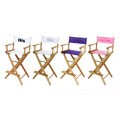 Personalized Canvas Natural Frame Directors Chair