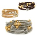 Crystal Wrap Stretch Bracelet