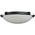 One Light Graphite Halogen Fan Light Kit