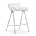 Xert White Counter Chair (Set of 2)