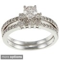14k Gold 1ct TDW Round Diamond Bridal Ring Set (H-I, I1-I2)