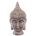 Purple Ceramic Buddha Head