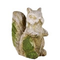 Moss Finish Stoneware Squirrel