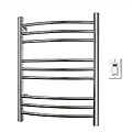 Riviera Hard Wire Brushed Stainless Towel Warmer