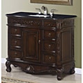 Isidora Single Bathroom Vanity Cabinet with Granite Top