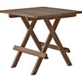 Solid Teak 19-inch Rectangular Outdoor Folding Table