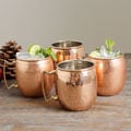 Old Dutch Hammered Copper 16-ounce Moscow Mule Mugs (Set of 4)