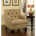 Abbyson Living Richmond Tufted Fabric Club Chair
